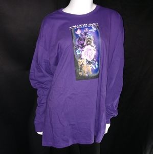 💜Puppies 🐶 & Flowers 💐💜 Women's Printed Tee